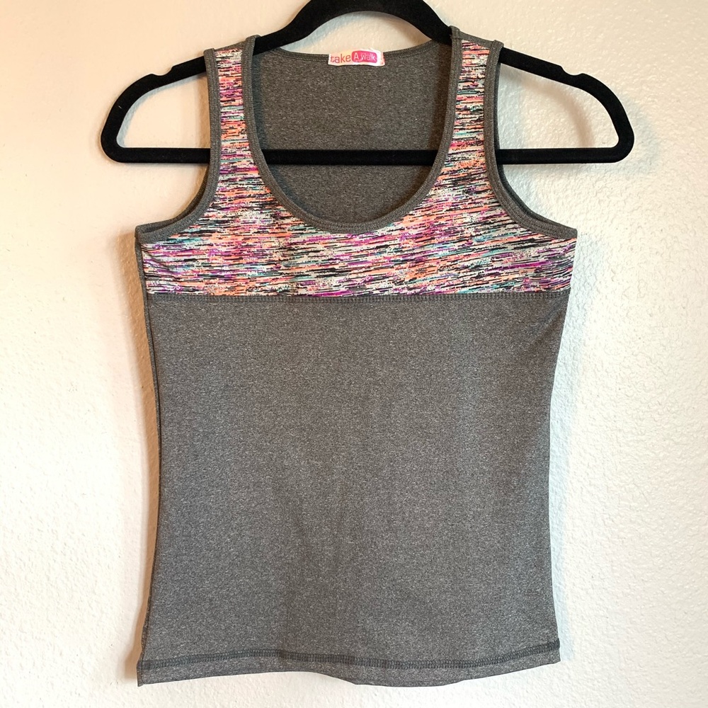 take a walk Gray Workout Tank